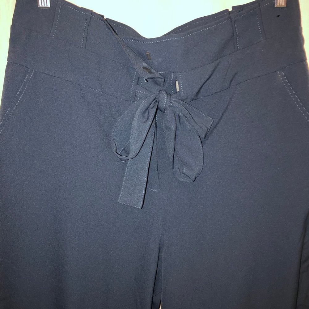 New York & Company Paper Bag Dress Pants - Picture 2 of 3